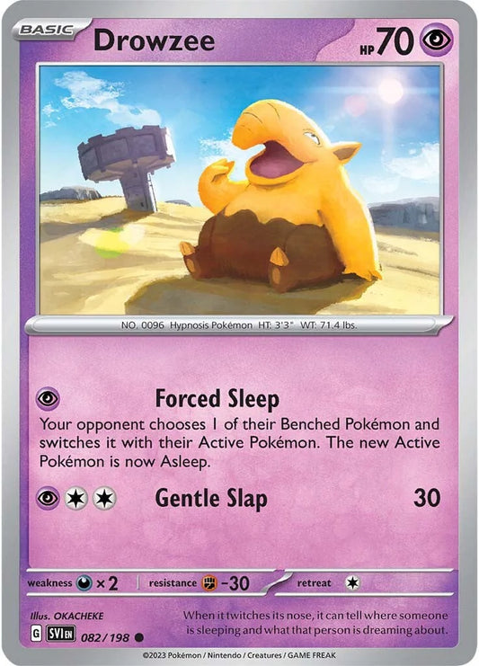 Drowzee (082/198) [Scarlet & Violet: Base Set] Pokemon