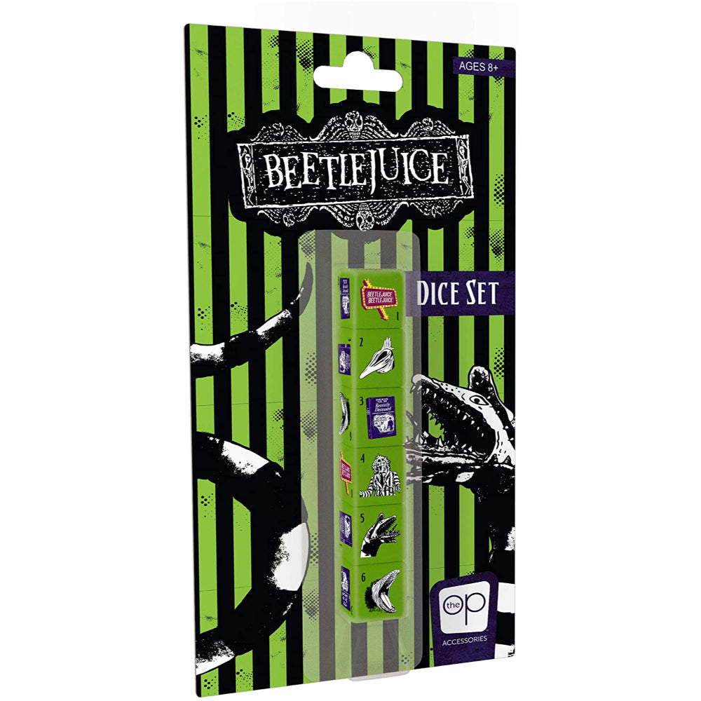 Beetlejuice Dice Set Armchair Generals