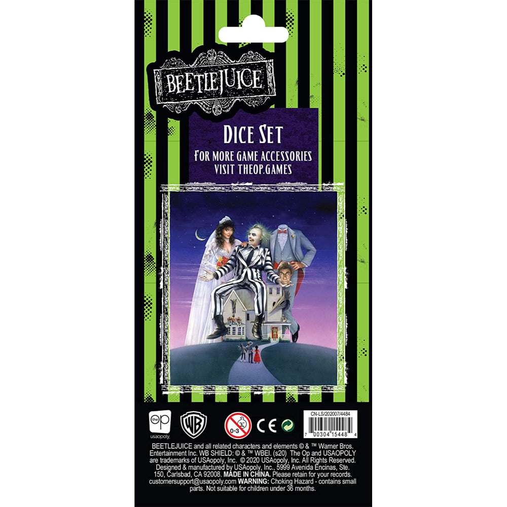 Beetlejuice Dice Set Armchair Generals