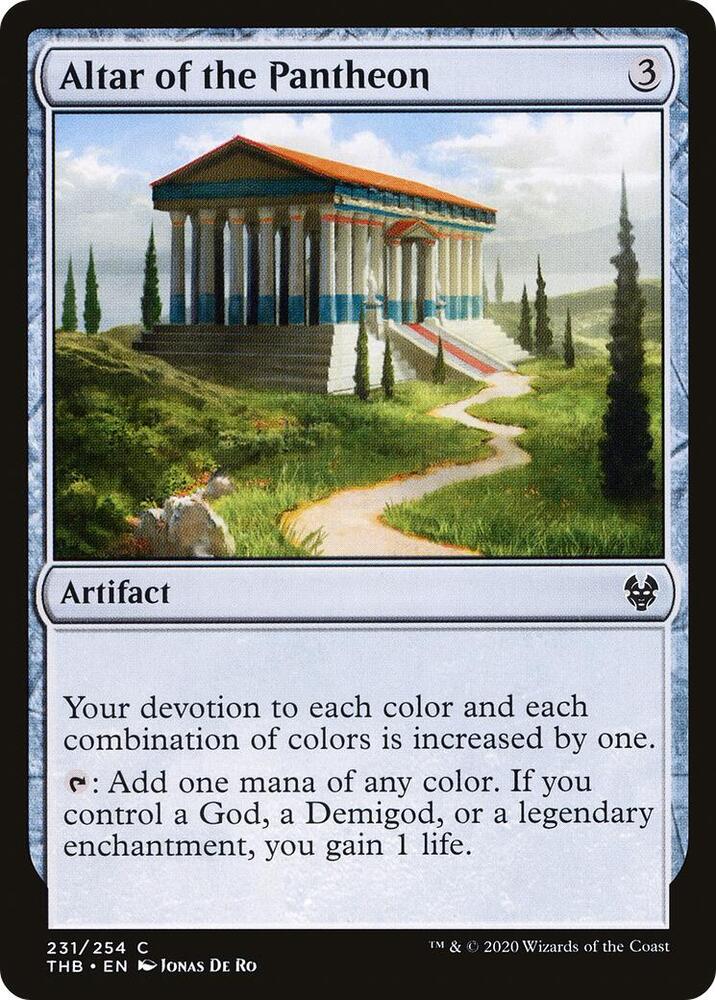 THB - Theros Beyond Death - Altar of the Pantheon Magic The Gathering
