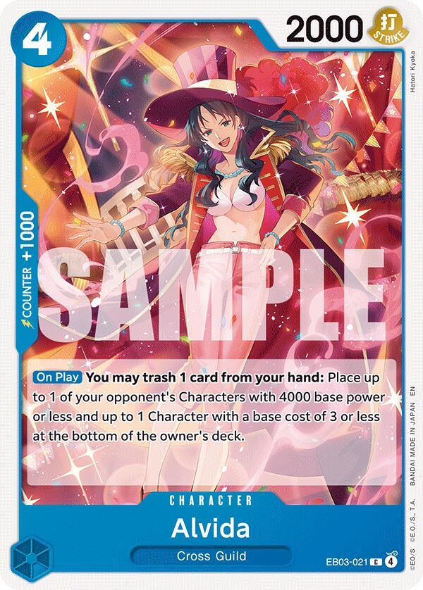 Alvida - Extra Booster: One Piece Heroines Edition [EB03-021] (Simplified Chinese Version) One Piece