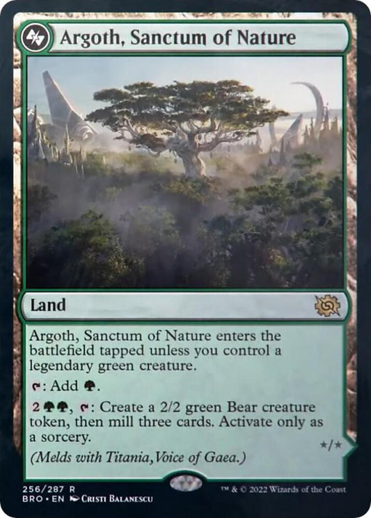 Argoth, Sanctum of Nature - The Brothers' War Armchair Generals