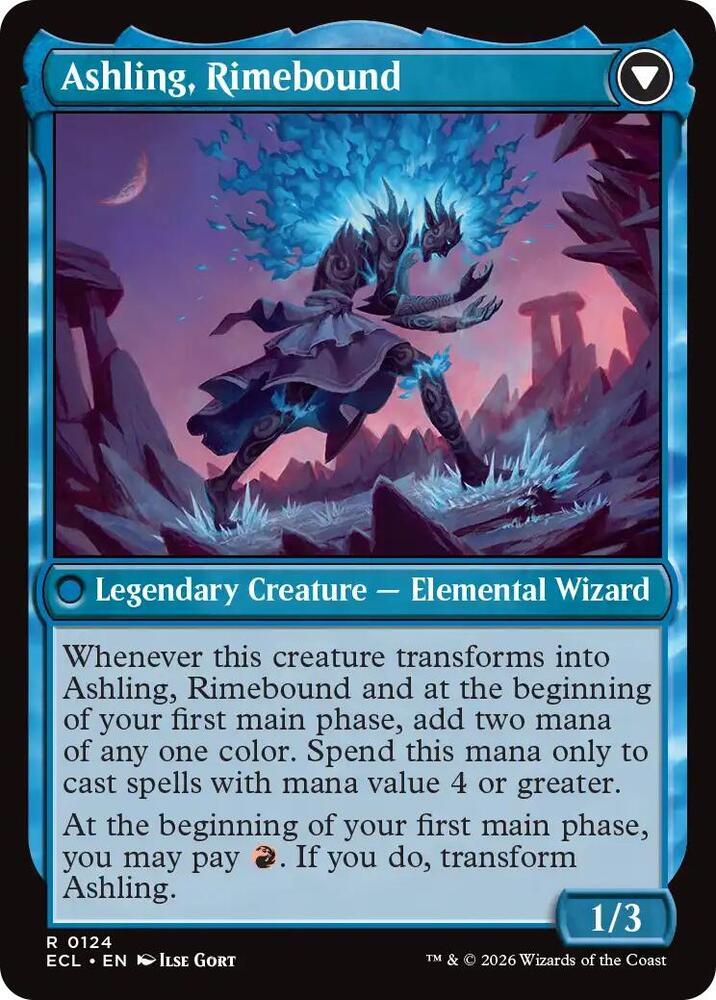 Ashling, Rekindled - Lorwyn Eclipsed Armchair Generals