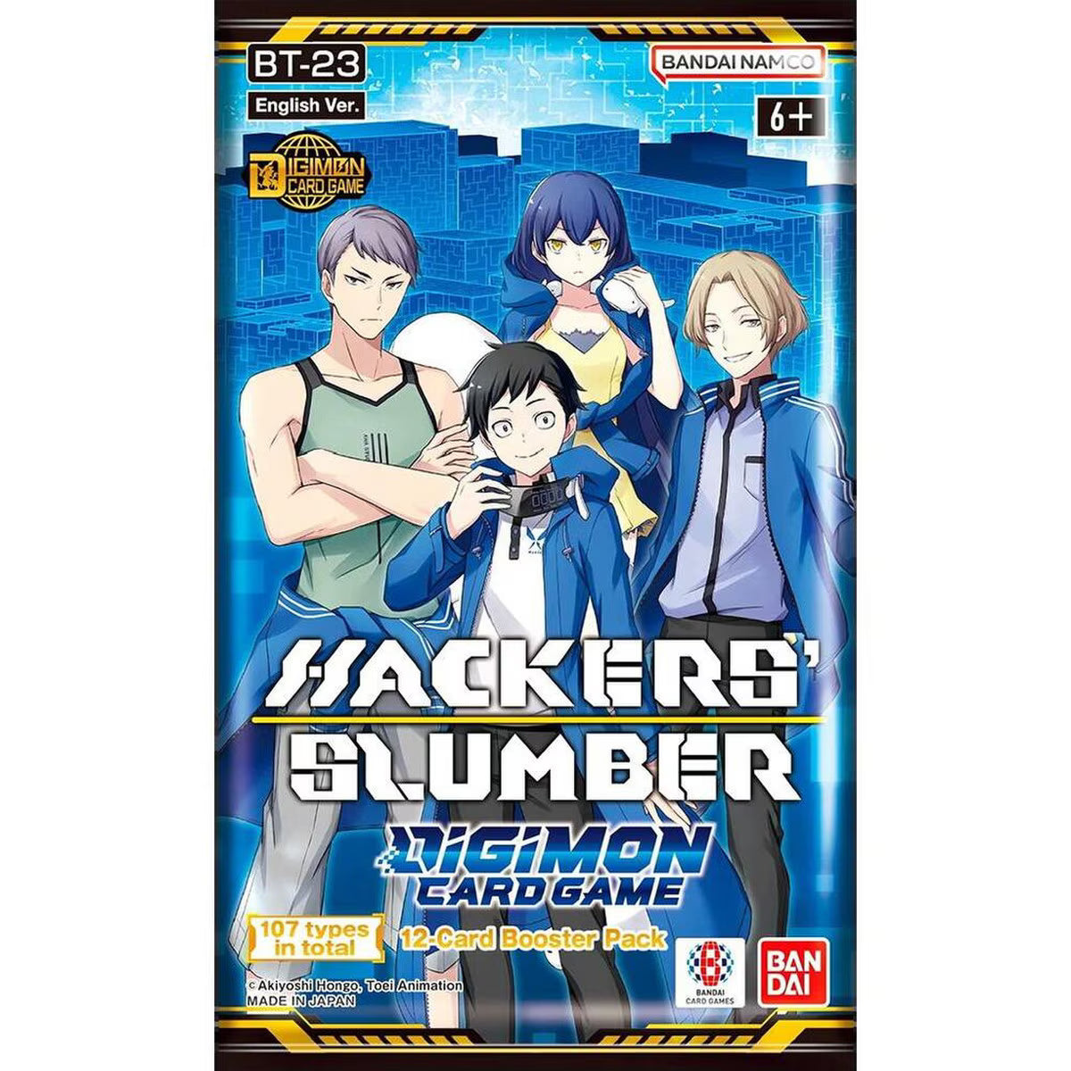 Digimon Card Game: Booster Set - Hacker's Slumber BT-23 Armchair Generals