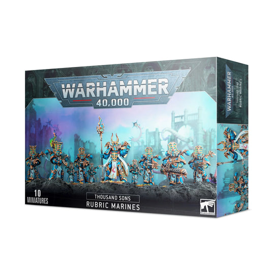 Warhammer 40K: THOUSAND SONS: RUBRIC MARINES Games Workshop