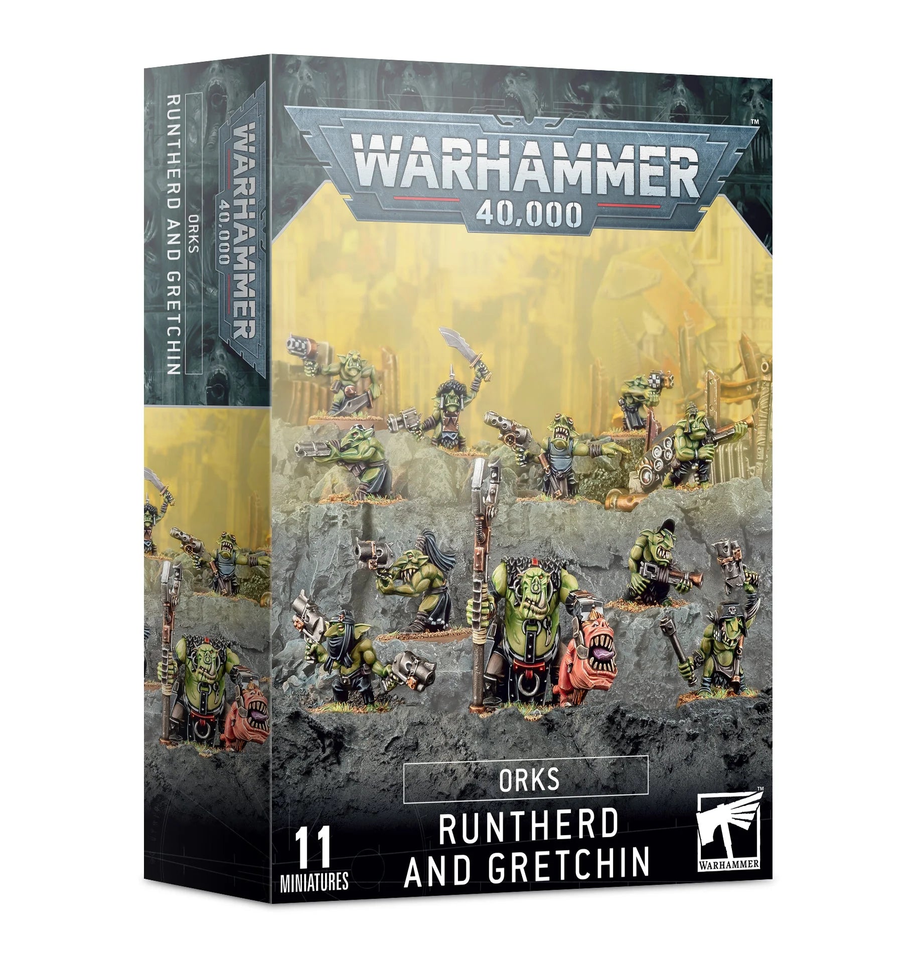 Warhammer 40K: ORKS: RUNTHERD AND GRETCHIN Games Workshop