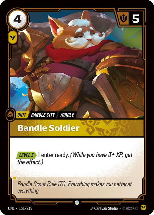 [UNL] - Riftbound: Unleashed  - Bandle Soldier Riftbound
