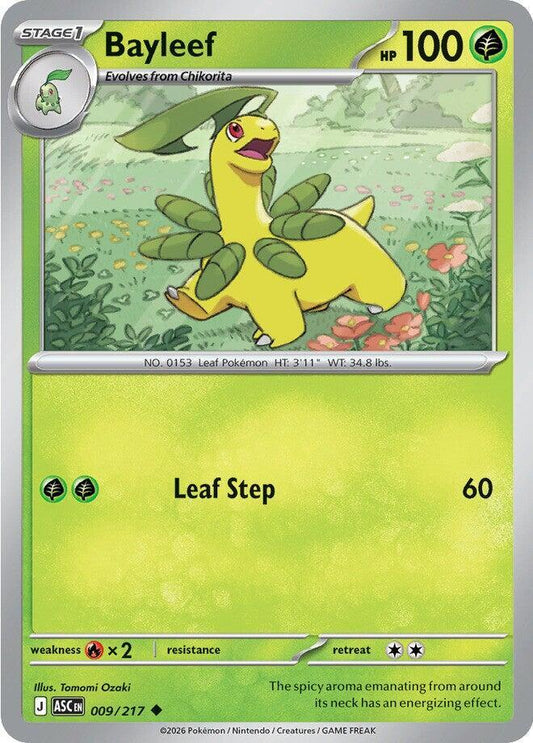 Pokémon - Ascended Heroes [ASC] - Bayleef - 009/217 Pokemon