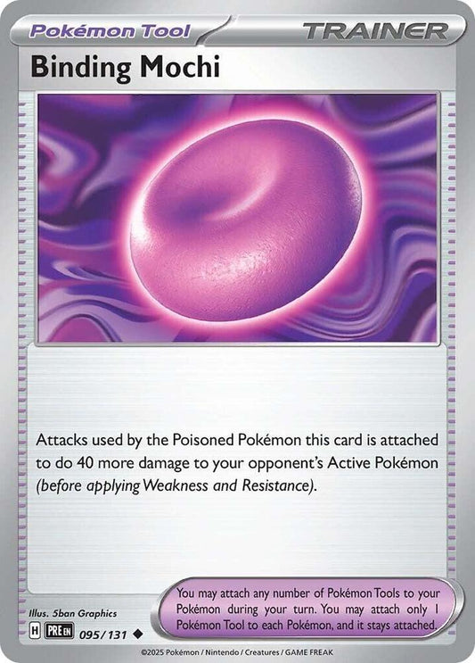 Pokémon - SV: Prismatic Evolutions (PRE) - Binding Mochi - 095/131 Pokemon