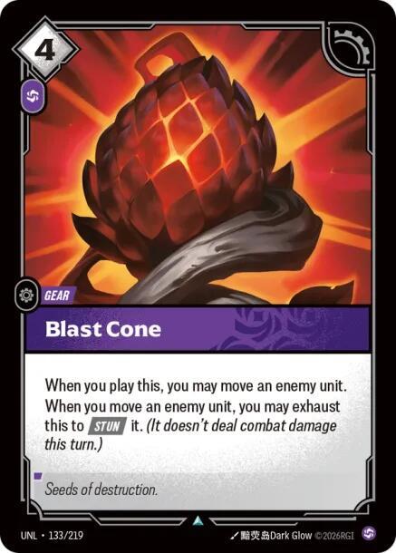[UNL] - Riftbound: Unleashed  - Blast Cone Riftbound