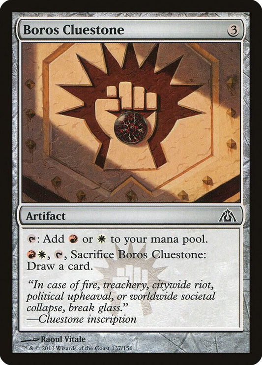 DGM - Dragon's Maze - Boros Cluestone Magic The Gathering