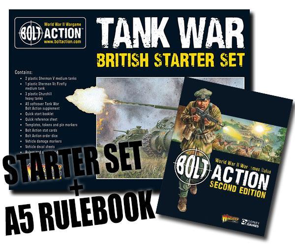 Tank War: British Starter Set Warlord Games