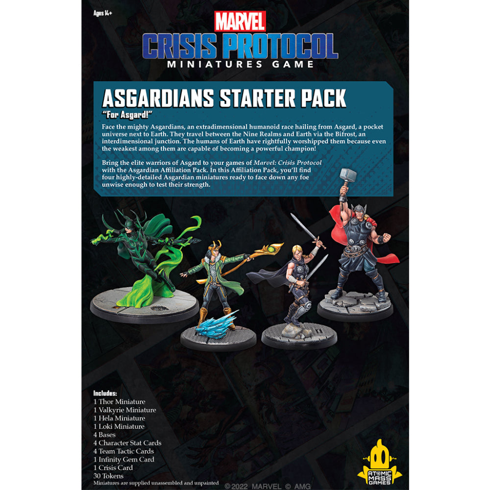 Marvel Crisis Protocol - Asgardians Affiliation Pack Marvel