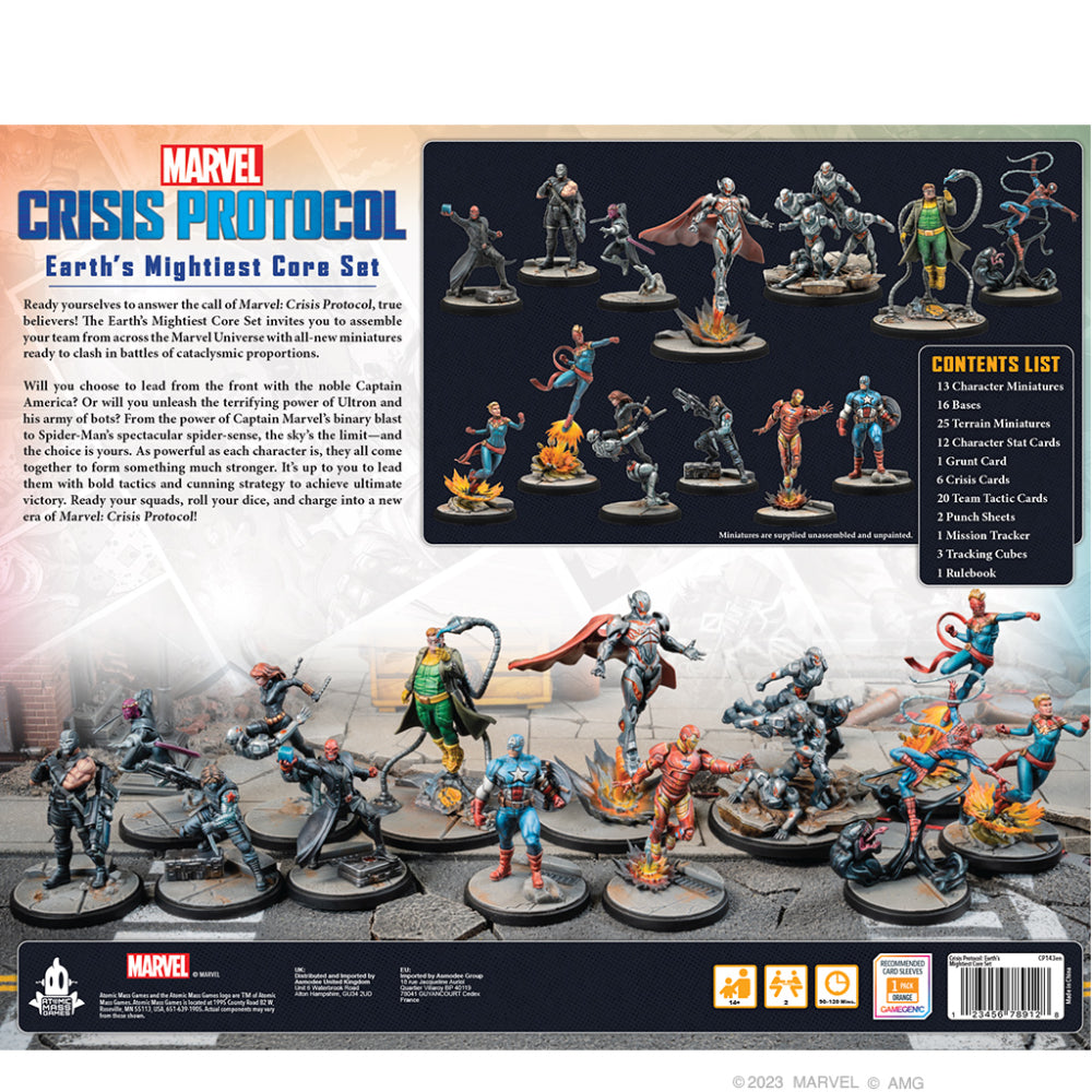 Marvel Crisis Protocol - Earth's Mightiest Core Set Armchair Generals