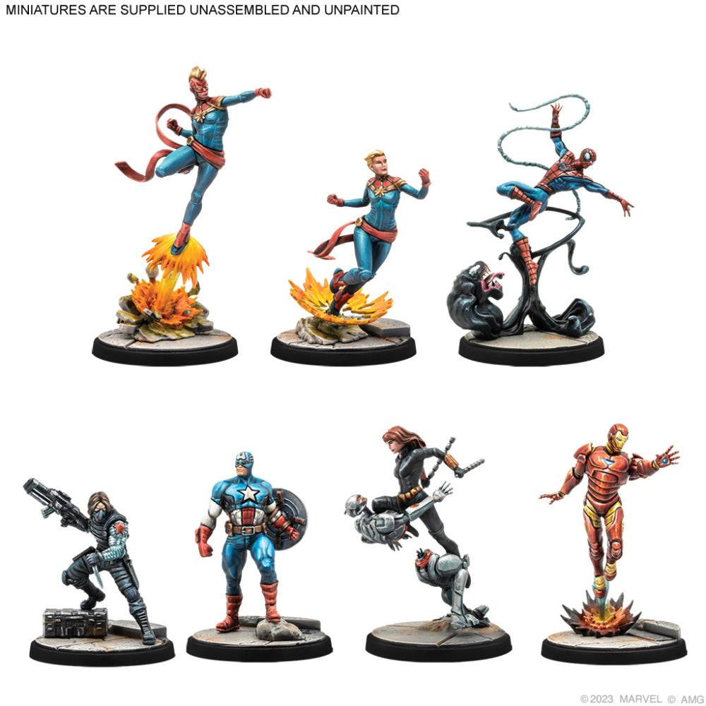 Marvel Crisis Protocol - Earth's Mightiest Core Set Armchair Generals