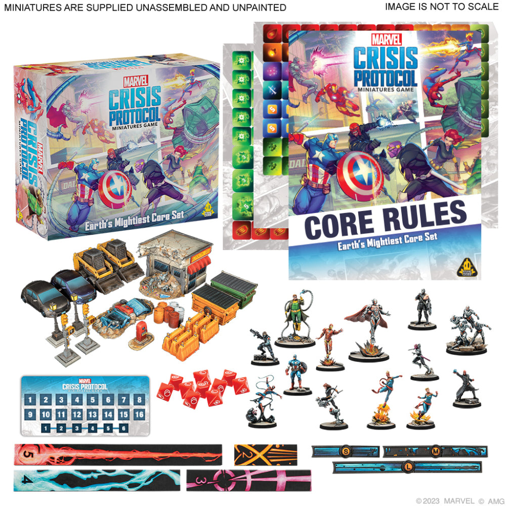 Marvel Crisis Protocol - Earth's Mightiest Core Set Armchair Generals