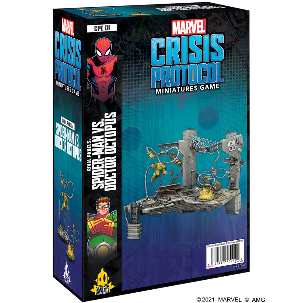 Crisis Protocol: Rival Panels - Spiderman vs Doc Octopus Marvel