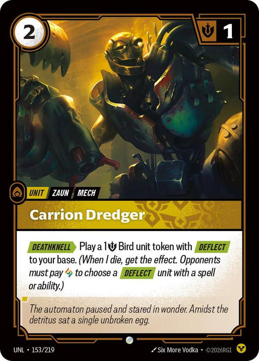[UNL] - Riftbound: Unleashed  - Carrion Dredger Riftbound