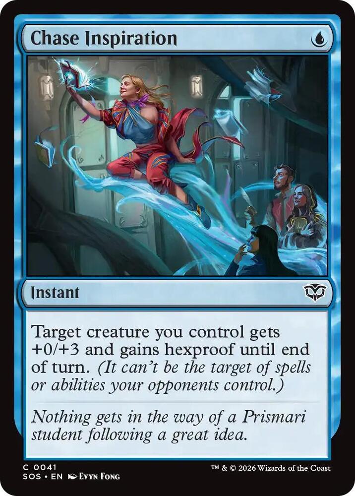 SOS - Secrets Of Strixhaven - Chase Inspiration Magic The Gathering