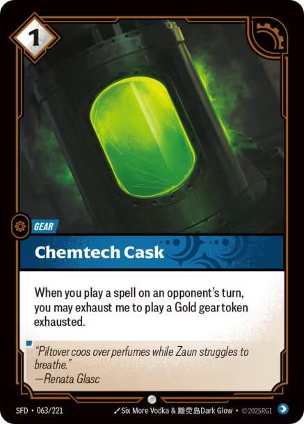 [UNL] - Riftbound: Unleashed - Chemtech Cask Riftbound