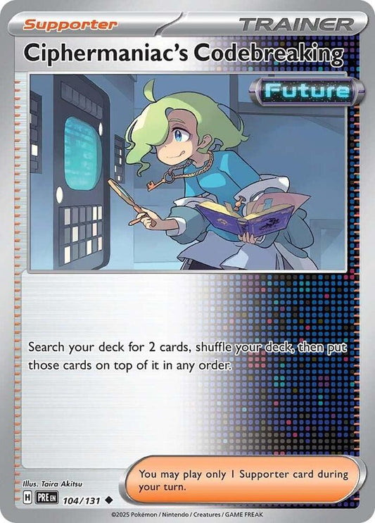 Pokémon - SV: Prismatic Evolutions (PRE) - Ciphermaniac's Codebreaking - 126/132 Pokemon