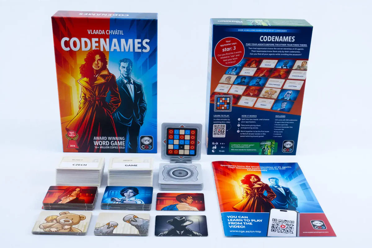 Codenames 2.0 Exploding Kittens
