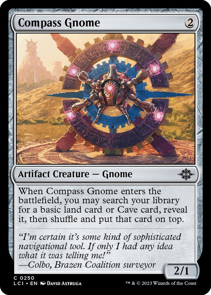 LCI - The Lost Caverns of Ixalan - Compass Gnome Magic The Gathering