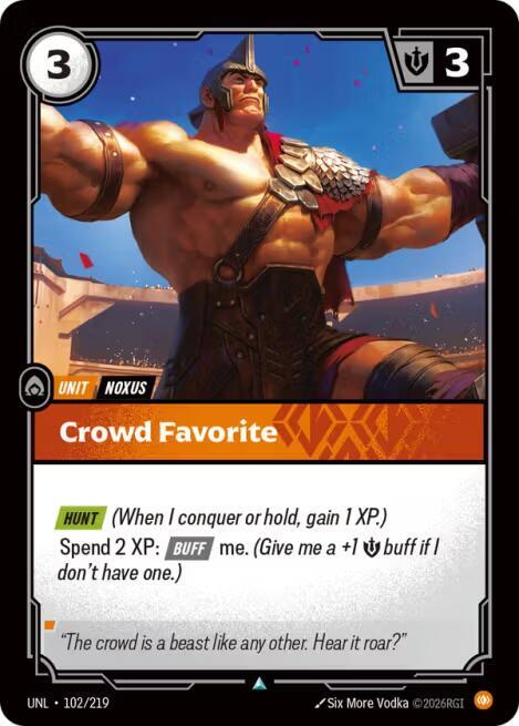 [UNL] - Riftbound: Unleashed - Crowd Favorite Riftbound