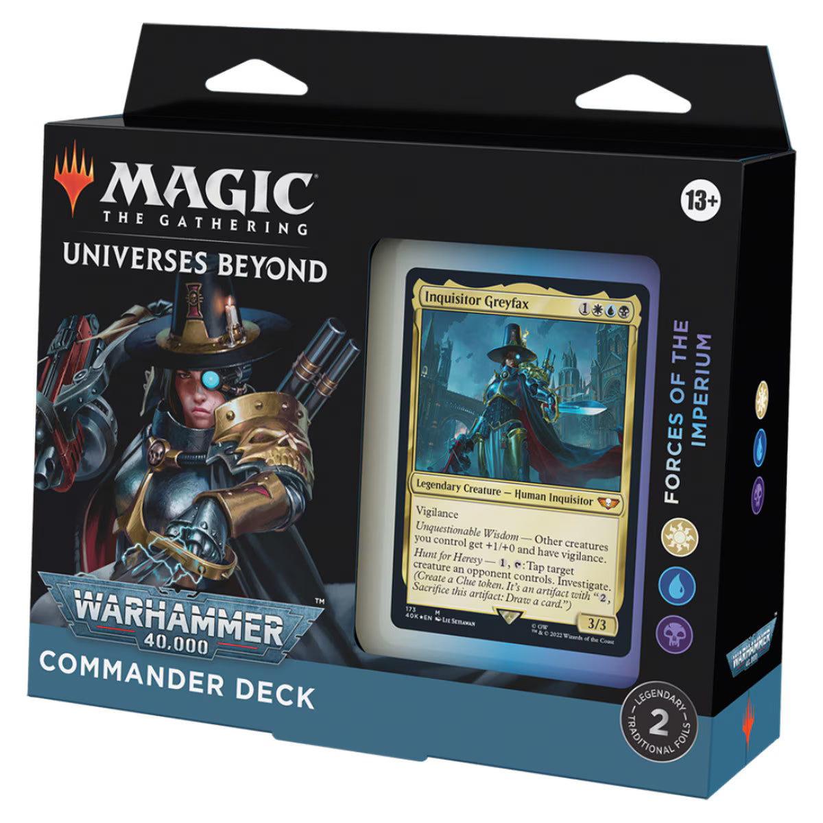 MTG Warhammer 40,000 Commander Deck - Regular Edition - 2026 REPRINT Magic The Gathering