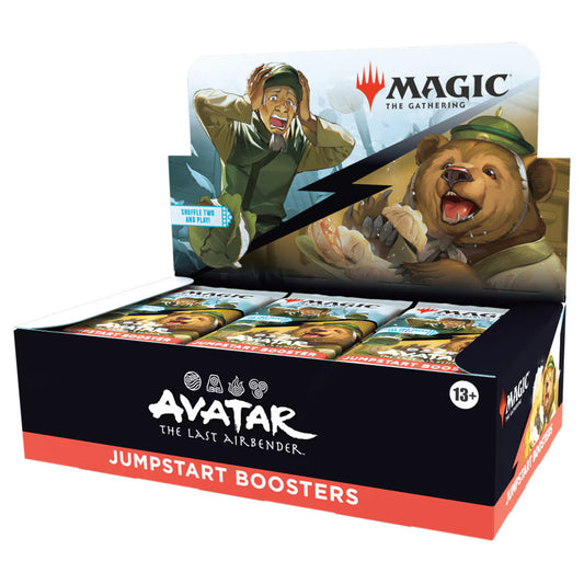 Magic: The Gathering Avatar The Last Airbender Jumpstart Booster Box Magic The Gathering