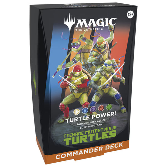 MTG Teenage Mutant Ninja Turtles Commander Deck Magic The Gathering