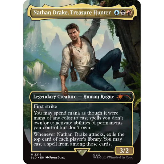 MTG Secret Lair x Playstation: Uncharted Magic The Gathering