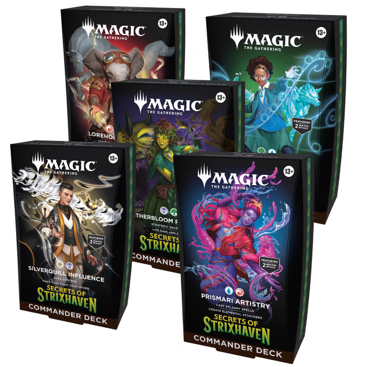 MTG Secrets of Strixhaven: Commander Decks Magic The Gathering
