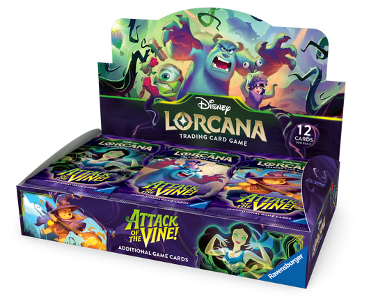 Disney Lorcana TCG - Booster Box - Set 13: Attack of the Vine Disney