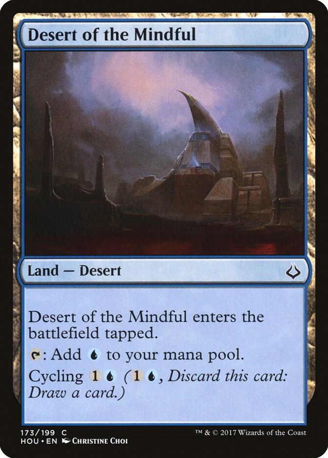 HOU - Hour of Devastation - Desert of the Mindful Magic The Gathering