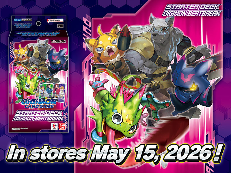 Digimon Card Game: Starter Decks - May 2026 Bandai