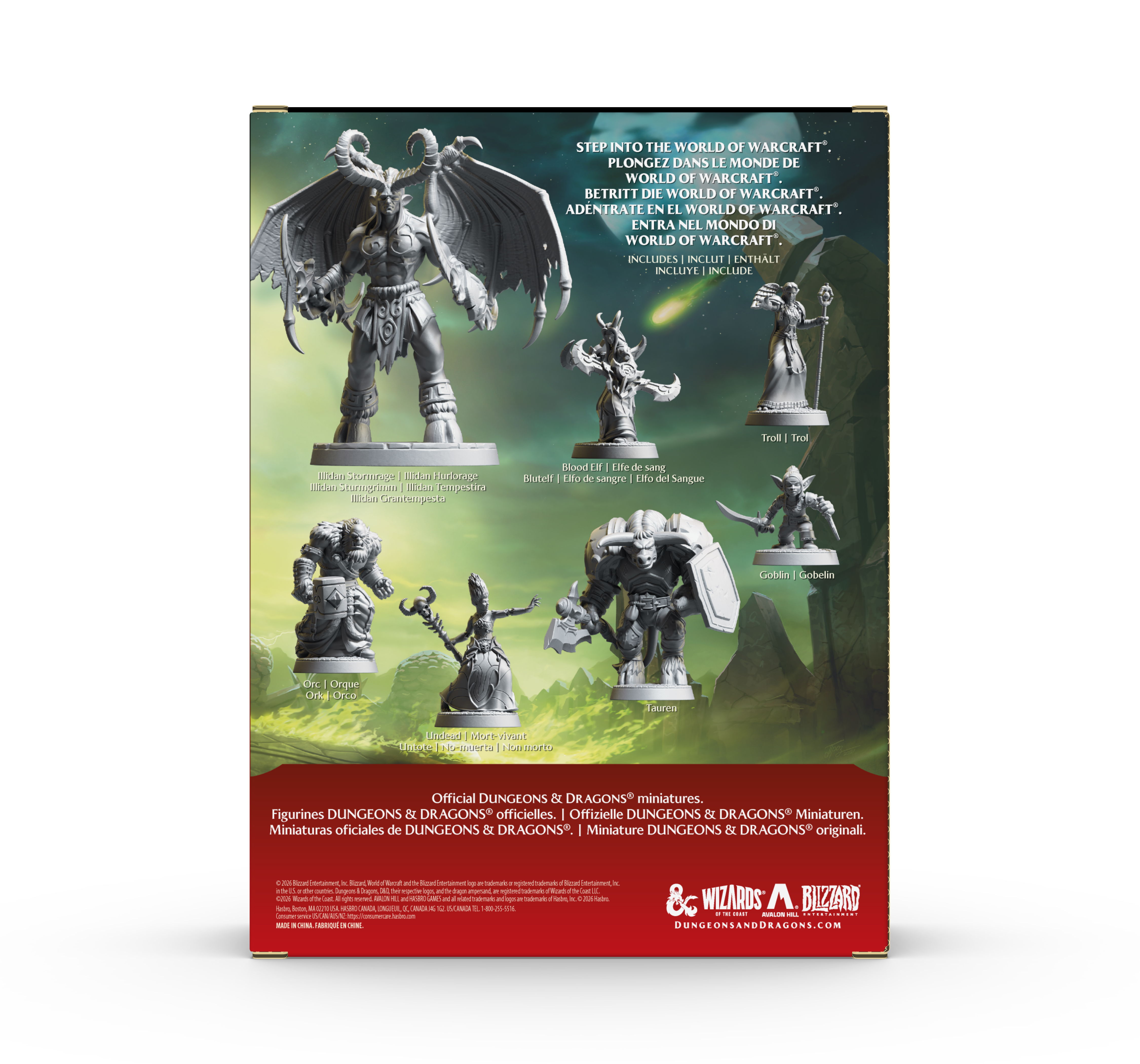 Dungeons & Dragons - World of Warcraft® Gameplay Expansion - Official Miniatures Horde Pack Dungeons And Dragons