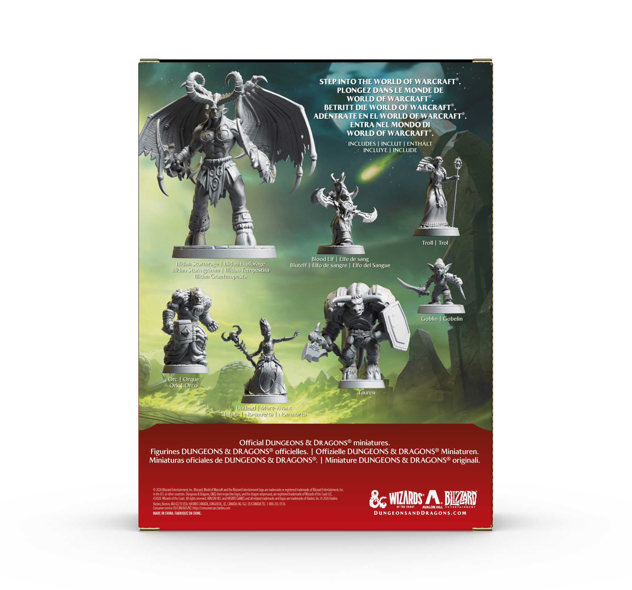 Dungeons & Dragons - World of Warcraft® Gameplay Expansion - Official Miniatures Horde Pack Dungeons And Dragons