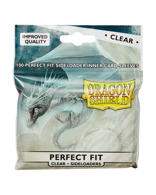 Dragon Shield Perfect Fit Sleeves - Clear - Sideloaders Dragon Shield