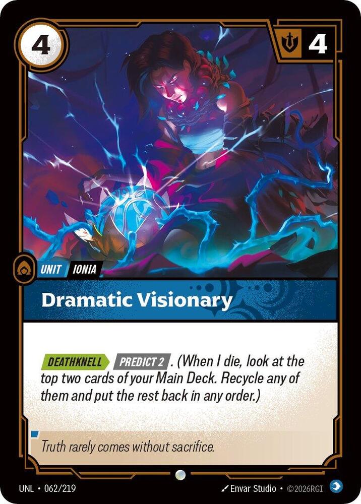 [UNL] - Riftbound: Unleashed - Dramatic Visionary Riftbound