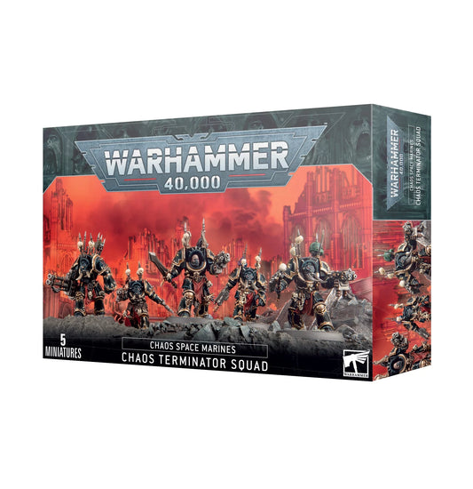 Warhammer 40K: CHAOS SPACE MARINES: TERMINATORS Games Workshop