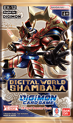 Digimon Card Game: Extra Booster Box - Digital World Shambala (EX-12) Bandai