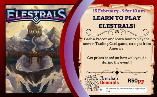 Learn to play Elestrals- Precon Event Ticket