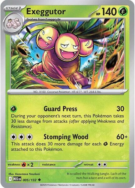 Pokémon - Mega Evolution (MEG) - Exeggutor - 005/132 Pokemon