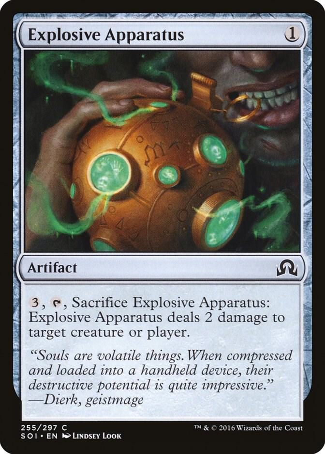 SOI - Shadows over Innistrad - Explosive Apparatus Magic The Gathering