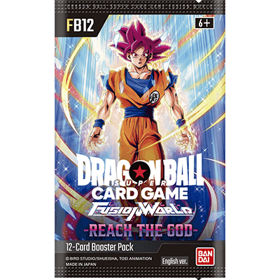 Dragon Ball Super CG - Fusion World: Reach the God - [FB12] Booster Box Bandai