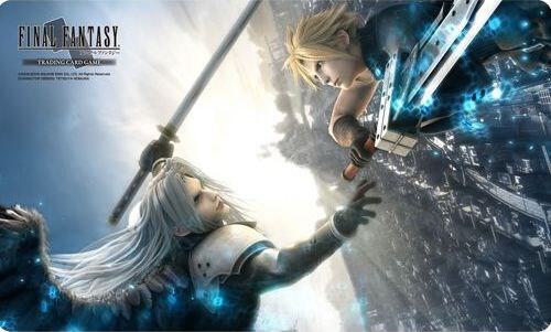 Final Fantasy TCG - FFVII Advent Children - Cloud vs Sephiroth Playmat Armchair Generals