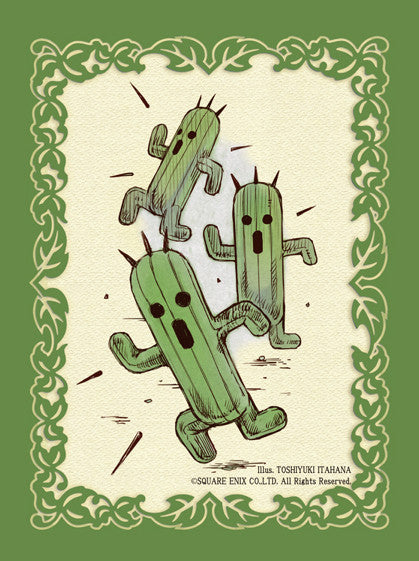 Final Fantasy TCG Cactuar Sleeves Armchair Generals