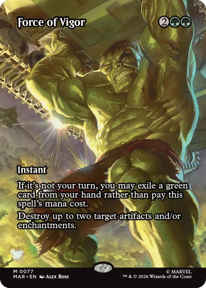 Force of Vigor - Marvel Universe Eternal-Legal Armchair Generals
