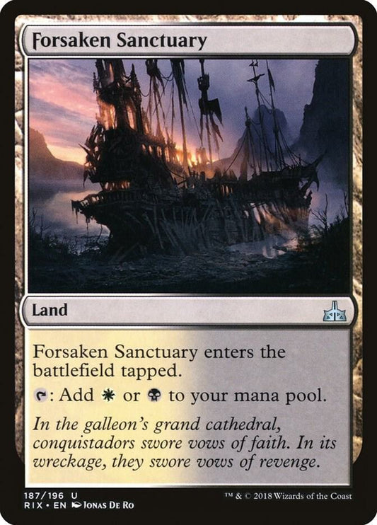 Forsaken Sanctuary Magic The Gathering